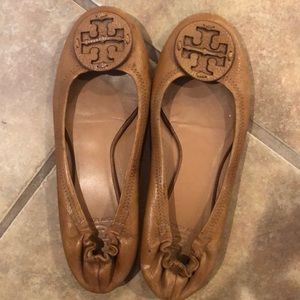 Tory Burch Tan flats.